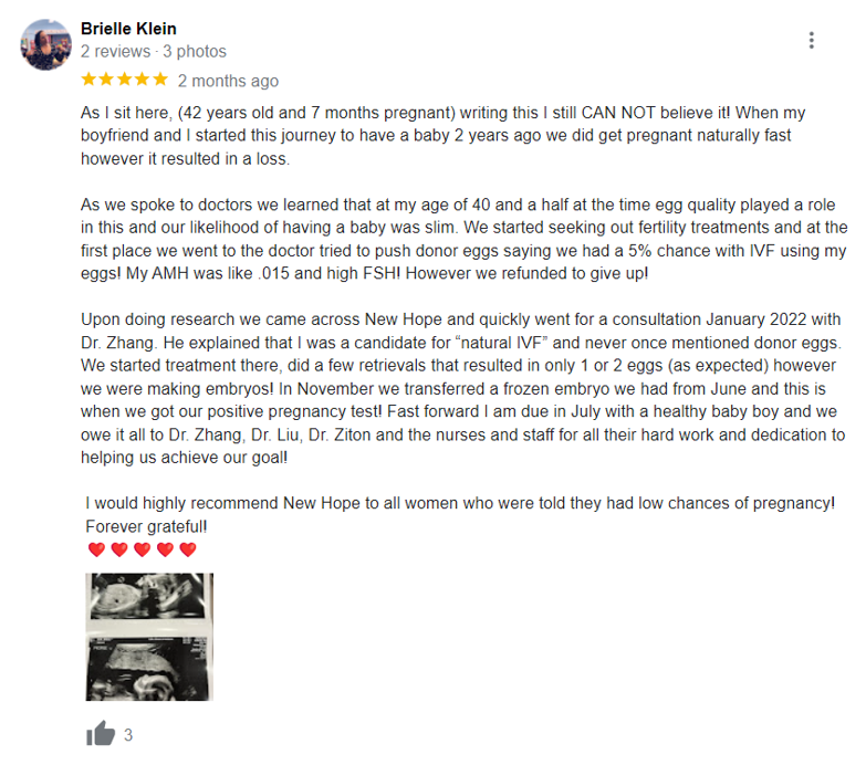 Customer Review Example